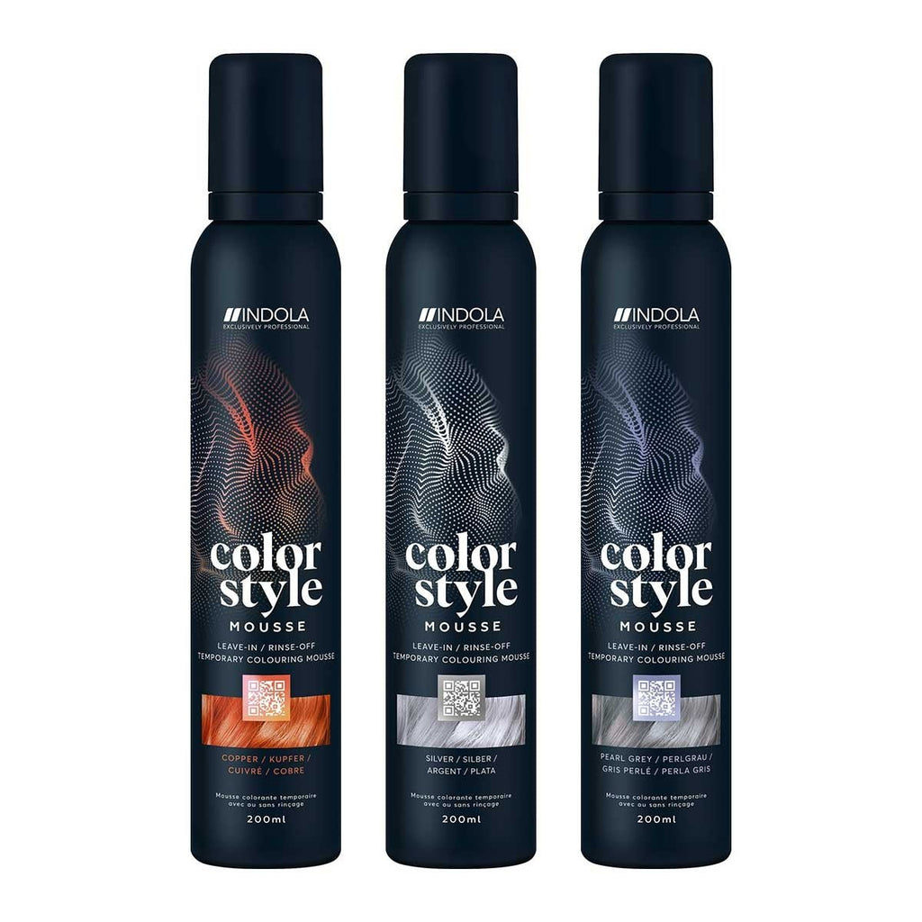 Indola Color Style Mousse 200ml - KOOS • alles voor de kapper - Indola - Color mousse