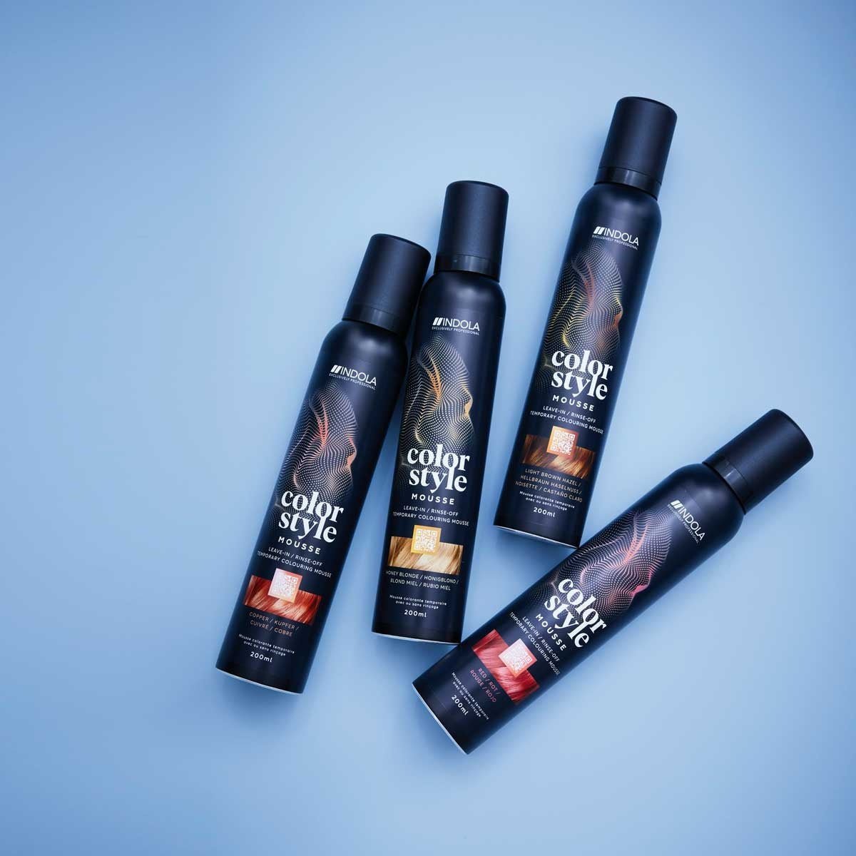 Indola Color Style Mousse 200ml - KOOS • alles voor de kapper - Indola - Color mousse