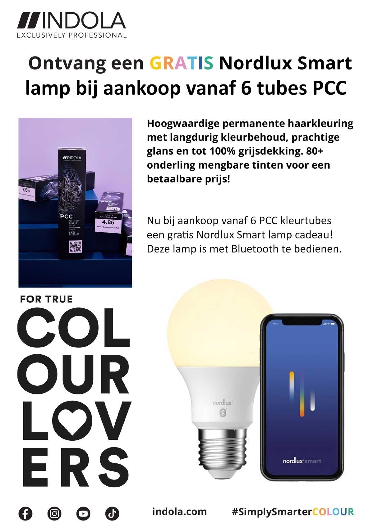 Indola PCC Color Natural Haarverf 60ml - KOOS • alles voor de kapper - Indola - Haarverf