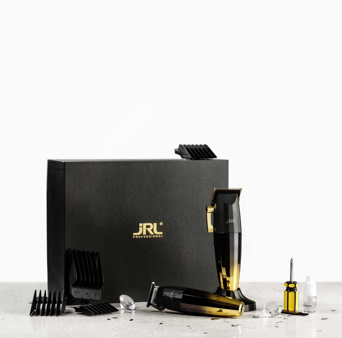 JRL Set FF 2020 Gold Collection - KOOS • alles voor de kapper - JRL - Tondeuses