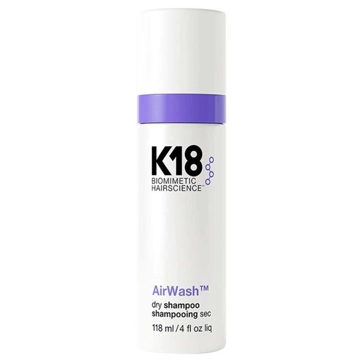 K18 AirWash Dry Shampoo 118ml - KOOS • alles voor de kapper - K18 - Shampoo
