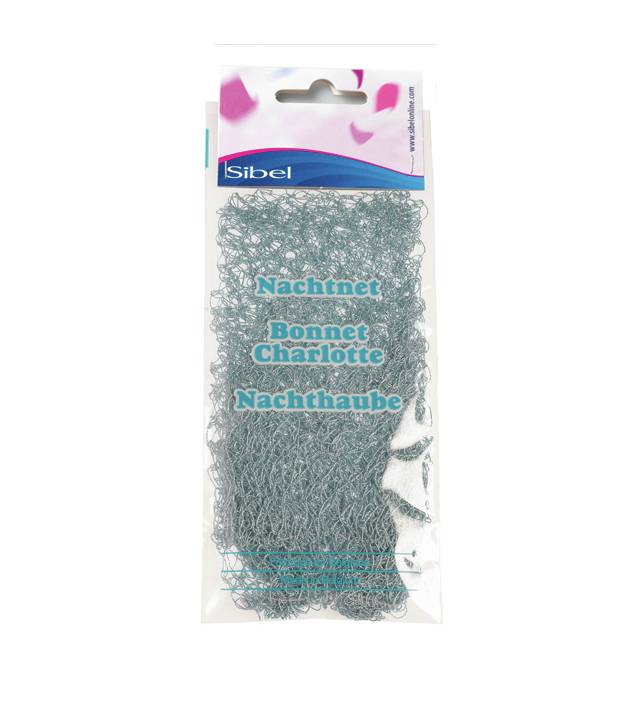 Katoenen Nachtnet Blauw - KOOS • alles voor de kapper - Sibel - Haarnetjes