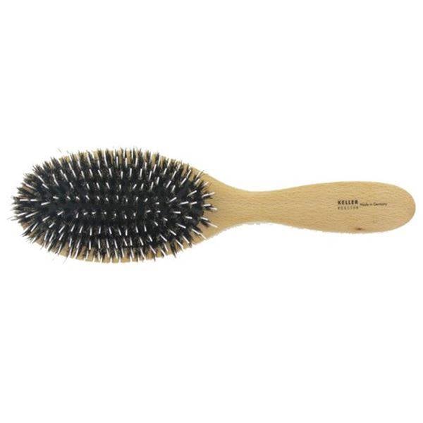 Keller Borstel Ovaal Groot Hout + Pin 1252280 - KOOS • alles voor de kapper - Keller - Haarborstels