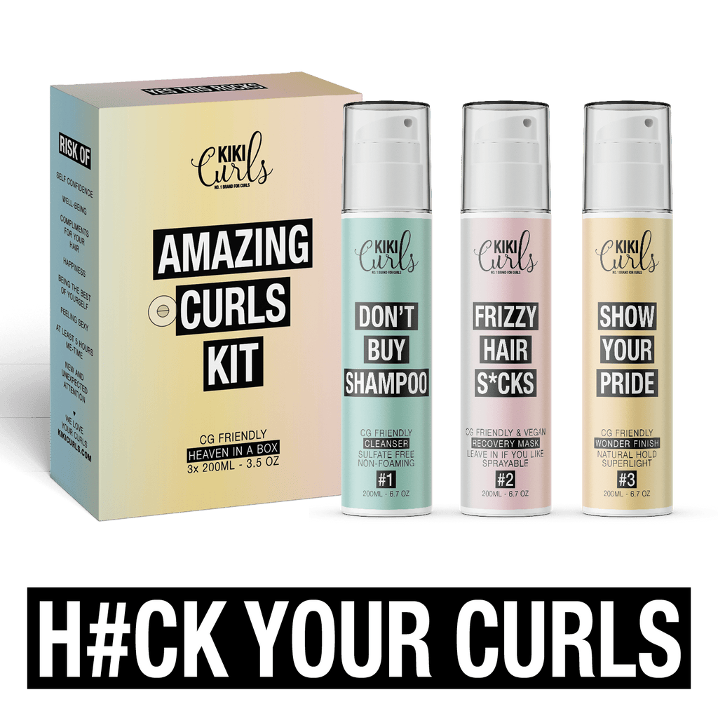 Kiki Curls Heaven in a Box 3x200ml - KOOS • alles voor de kapper - Kiki Curls - Krullen