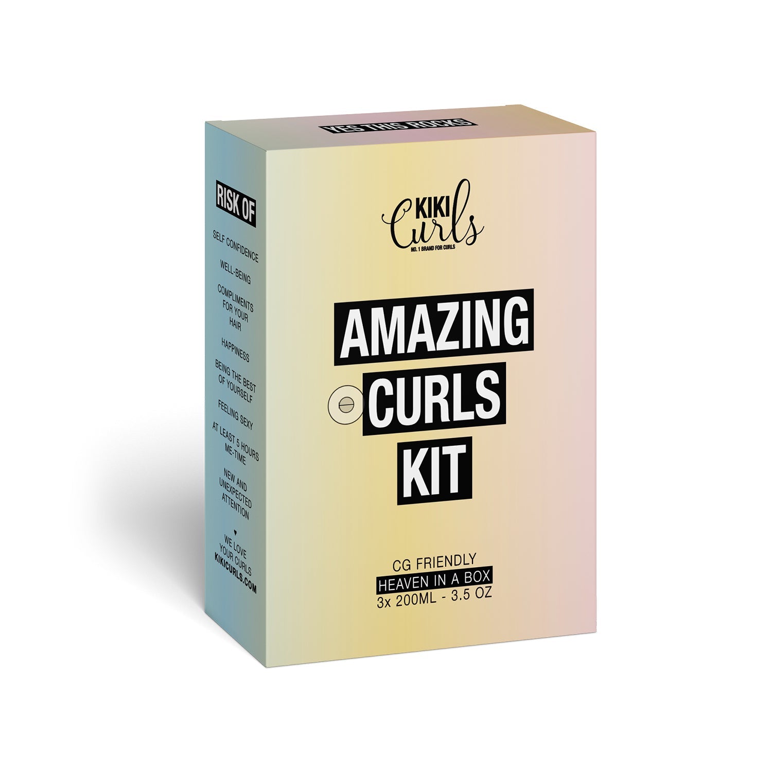 Kiki Curls Heaven in a Box 3x200ml - KOOS • alles voor de kapper - Kiki Curls - Krullen