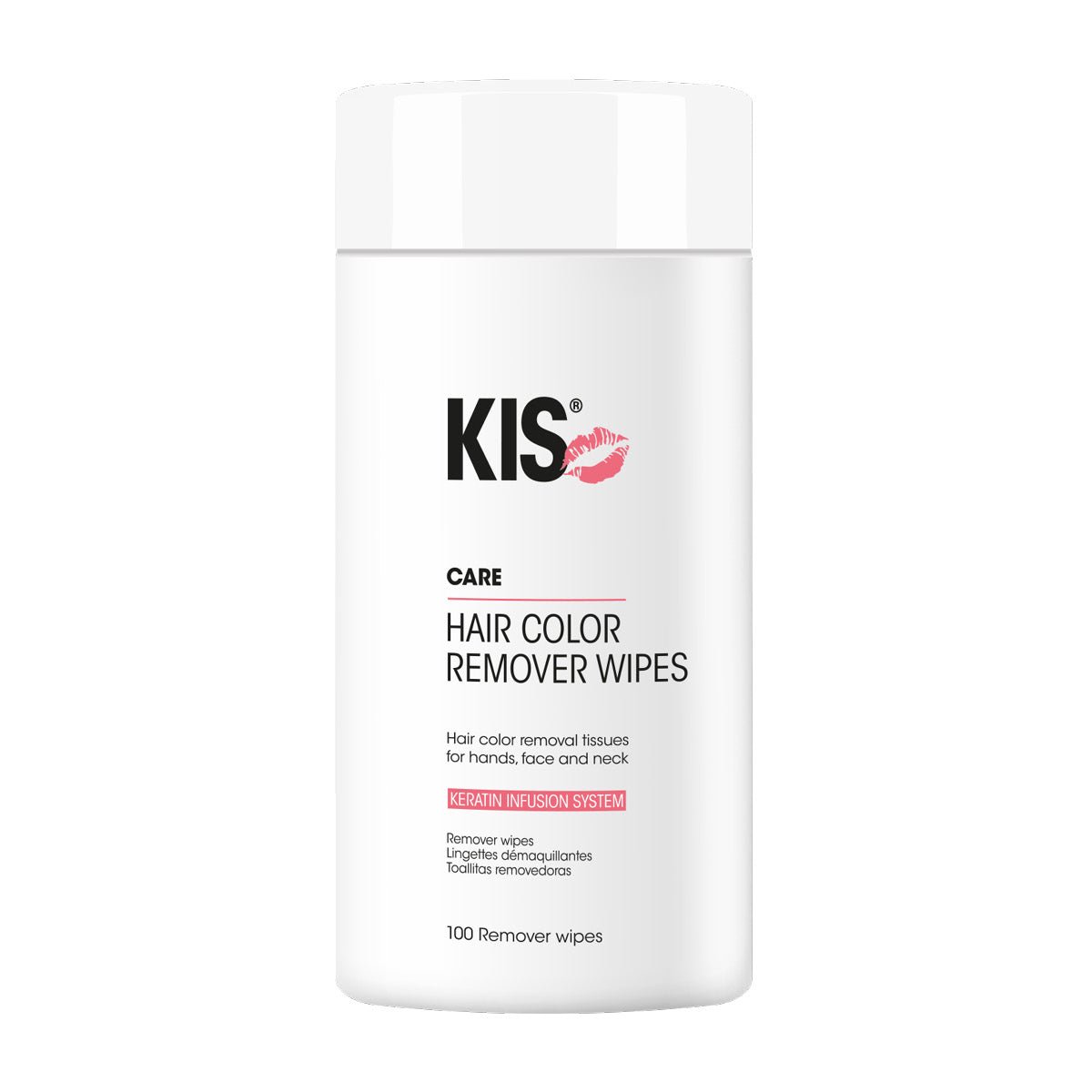 KIS Care Hair Color Remover 100 Wipes - KOOS • alles voor de kapper - KIS - Hygiene