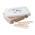 Kit Met Houten Spatels 3 Formaten 400st - KOOS • alles voor de kapper - Sibel - Epileren