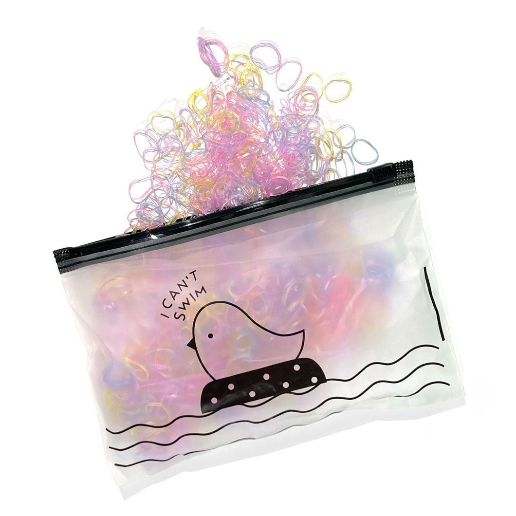 KOOS I Can’t Swim Elastiekjes Klein 1000st - KOOS • alles voor de kapper - KOOS - Elastiekjes