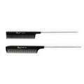 Krest Puntkam Zwart 4646 XL Set 2st - KOOS • alles voor de kapper - Krest - Highlightkammen
