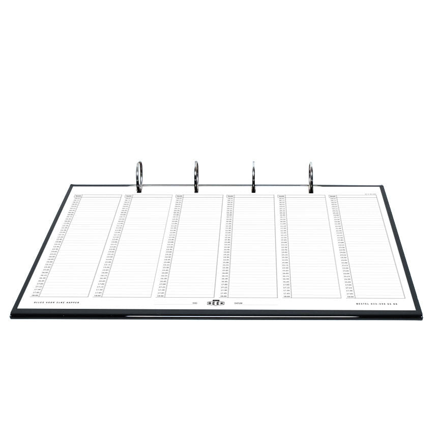 KvdB Planmaster 6 Koloms Vulling 100 vel - KOOS • alles voor de kapper - Planmaster - Planners