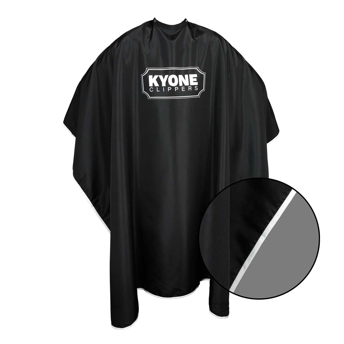 Kyone Kaplaken Zwart RP-200 - KOOS • alles voor de kapper - Kyone - Kapmantels