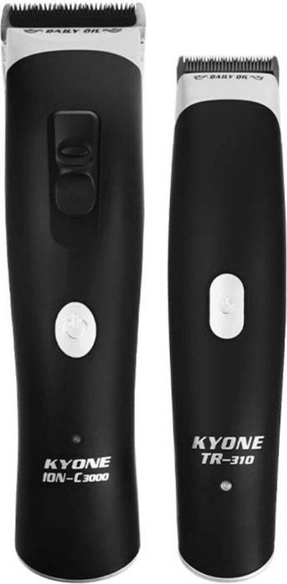 Kyone Set ION-C3000 tondeuse + gratis TR-310 trimmer - KOOS • alles voor de kapper - Kyone - Tondeuses