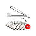 Kyone Set RA-05 Razor + gratis 400 DE-mesjes - KOOS • alles voor de kapper - Kyone - Kappersmes