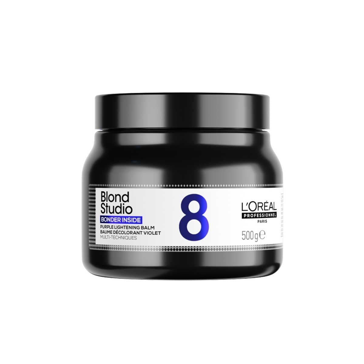 Loreal Blond Studio 8 Bonder Inside Purple Lightening Balm 500g - KOOS • alles voor de kapper - Loreal - Blondering