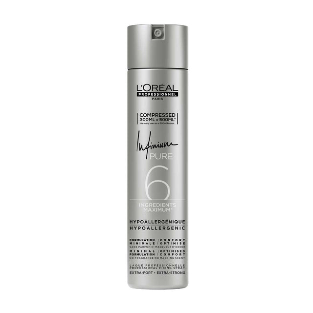 Loreal Infinium Pure Extra Strong Haarlak 300ml - KOOS • alles voor de kapper - Loreal - Haarspray