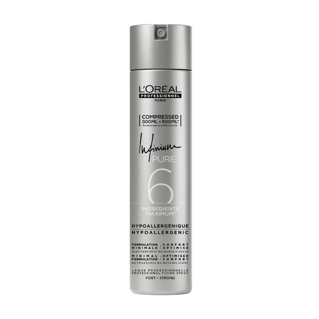 Loreal Infinium Pure Strong Haarlak 300ml - KOOS • alles voor de kapper - Loreal - Haarspray