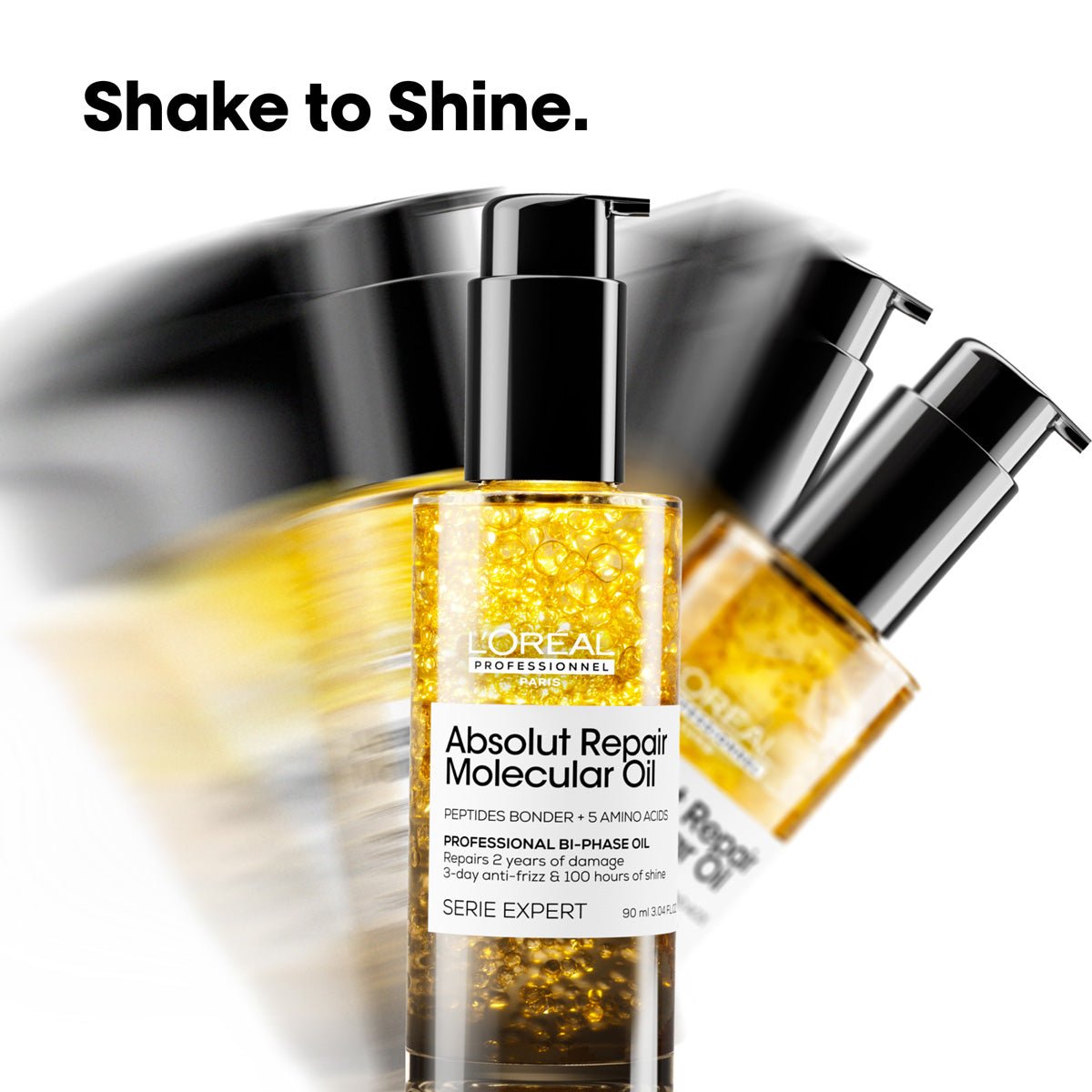 Loreal SE Absolut Repair Molecular Oil - KOOS • alles voor de kapper - Loreal - Haarolie