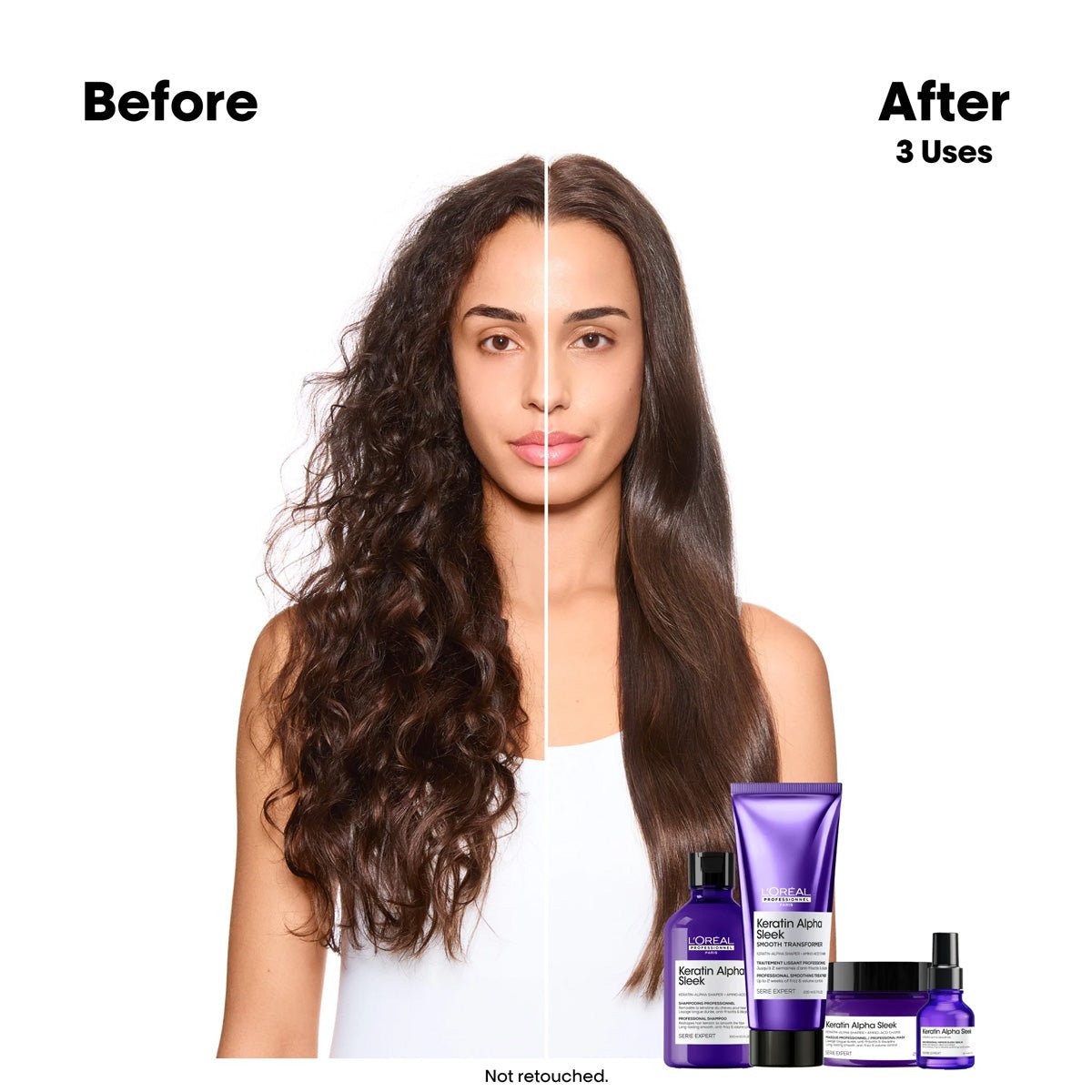 Loreal SE Keratin Alpha Sleek Serum 50ml - KOOS • alles voor de kapper - Loreal - Serum
