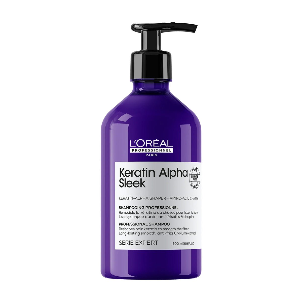 Loreal SE Keratin Alpha Sleek Shampoo - KOOS • alles voor de kapper - Loreal - Shampoo