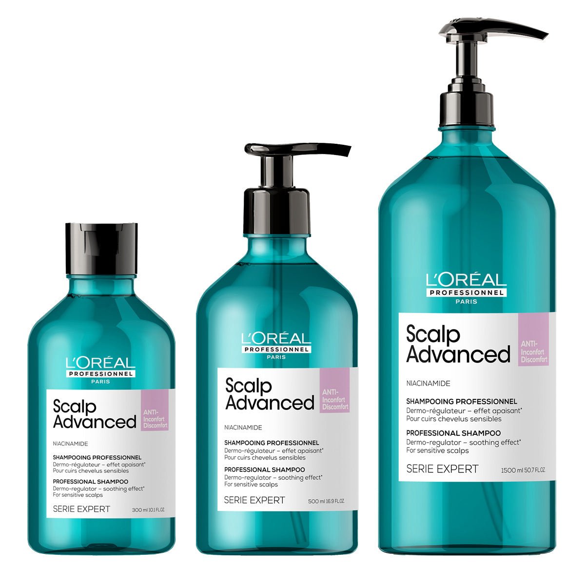 Loreal SE Scalp Advanced Anti-Discomfort Shampoo - KOOS • alles voor de kapper - Loreal - Hoofdhuidproblemen