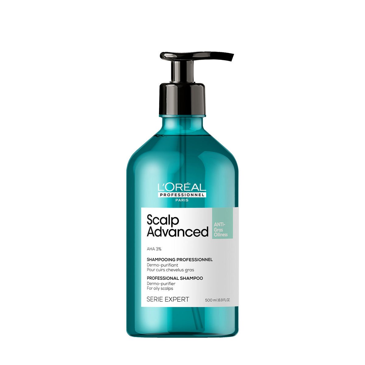 Loreal SE Scalp Advanced Anti-Oiliness Shampoo - KOOS • alles voor de kapper - Loreal - Hoofdhuidproblemen