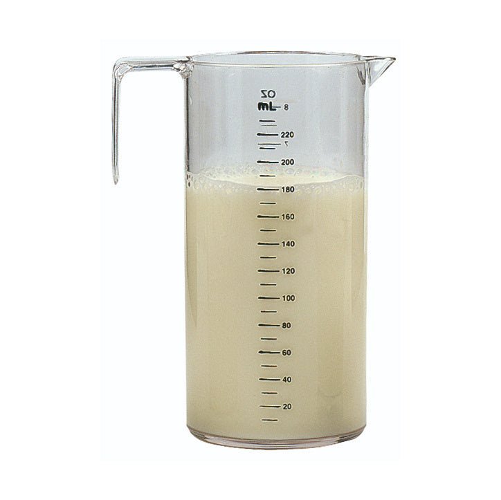 Maatbeker 220ml - KOOS • alles voor de kapper - Sibel - Doseer accessoires