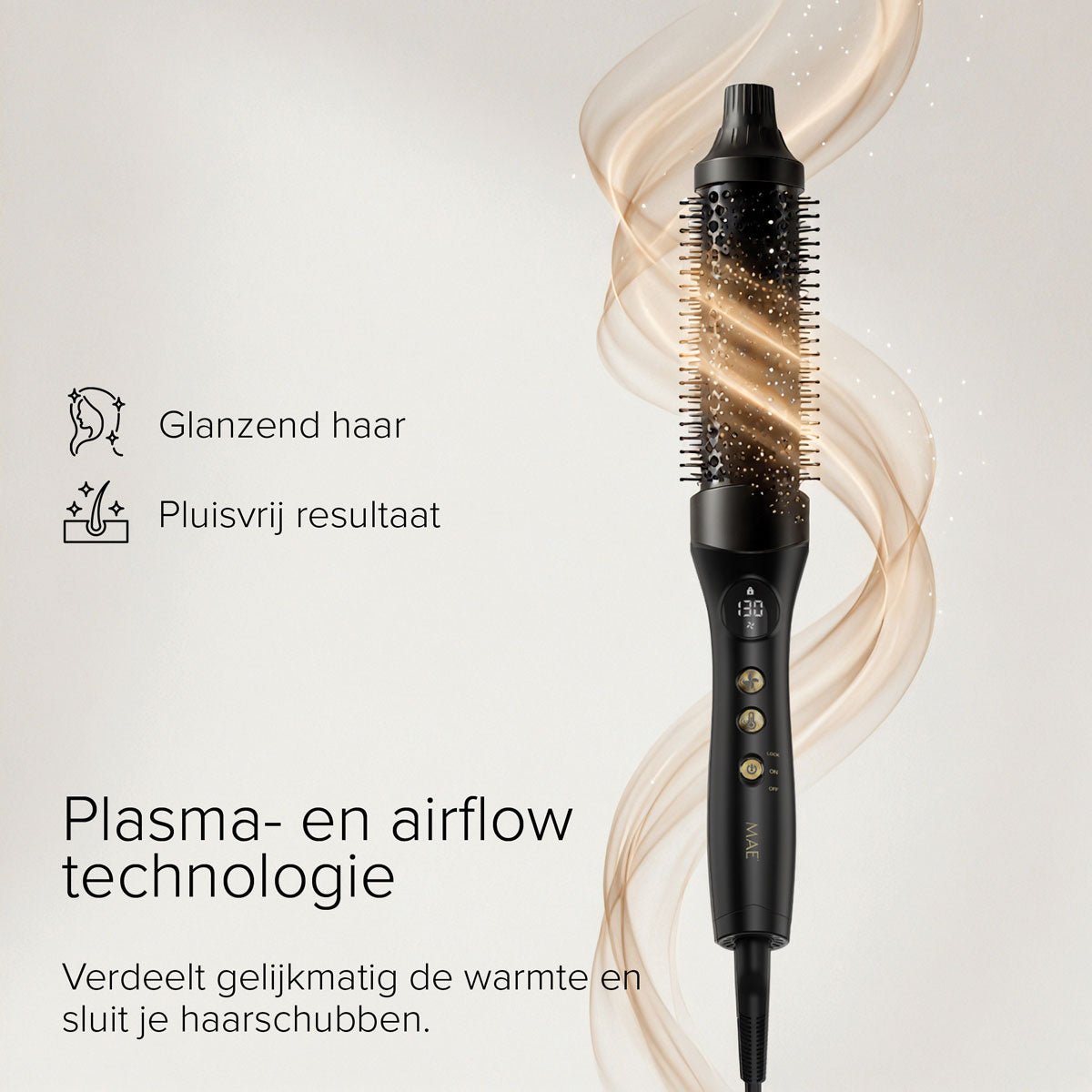 MAE Thermal Brush - KOOS • alles voor de kapper - MAE - Krulborstels