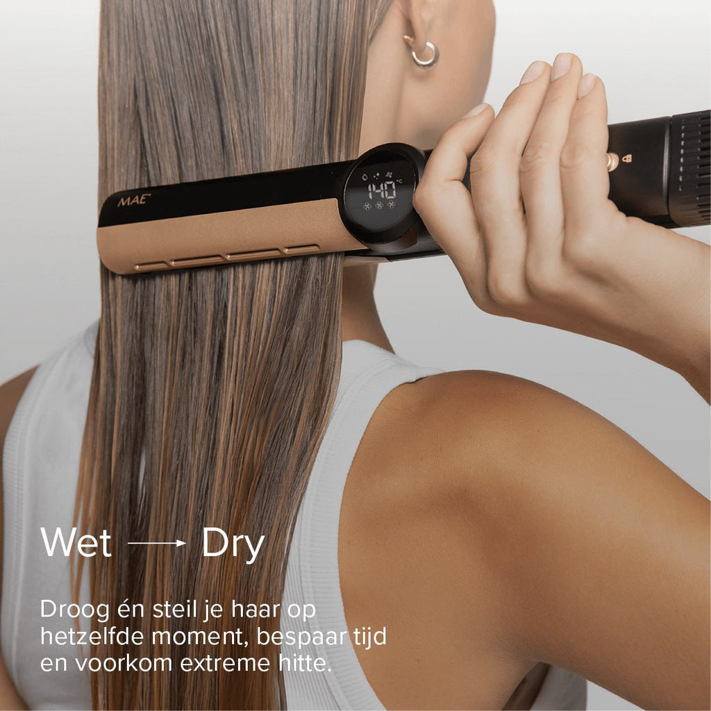 MAE Wet2Dry Stijltang - KOOS • alles voor de kapper - MAE - Stijltangen