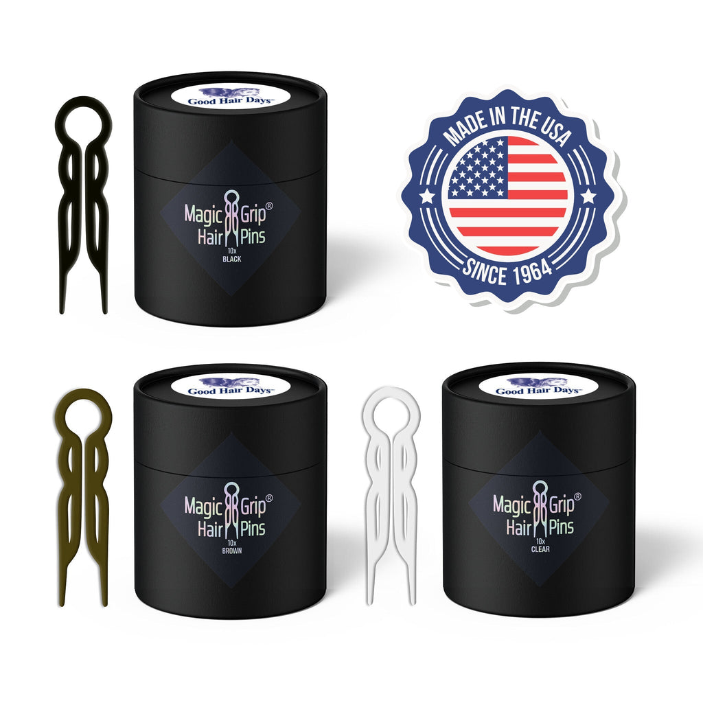 Magic-Grip Hairpins 10st - KOOS • alles voor de kapper - KOOS - Schuifjes & spelden