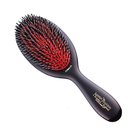 Mason Pearson Borstel Junior Bristle & Nylon BN2 Dark Ruby - KOOS • alles voor de kapper - Mason Pearson - Haarborstels