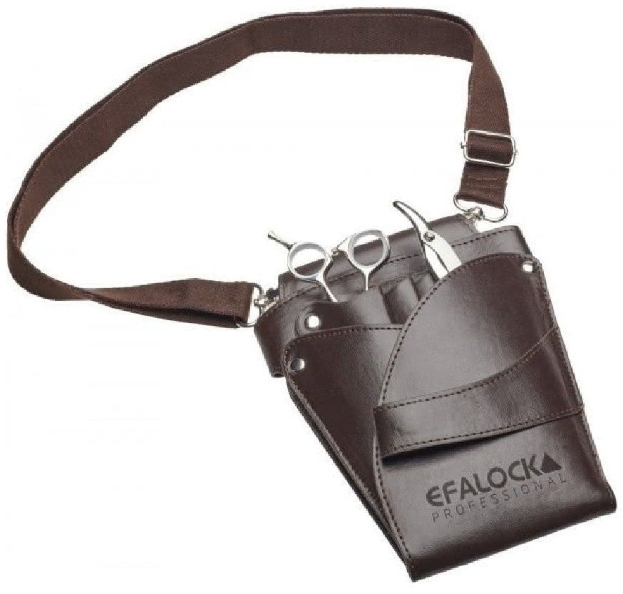 Materiaalholster Western Brown - KOOS • alles voor de kapper - Efalock - Holsters