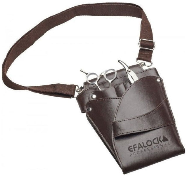 Materiaalholster Western Brown - KOOS • alles voor de kapper - Efalock - Holsters