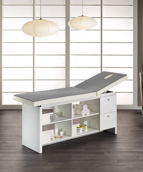Medical & Beauty Eden Massage Bed White Ash Cabinet - KOOS • alles voor de kapper - Medical & Beauty - Beautysalon
