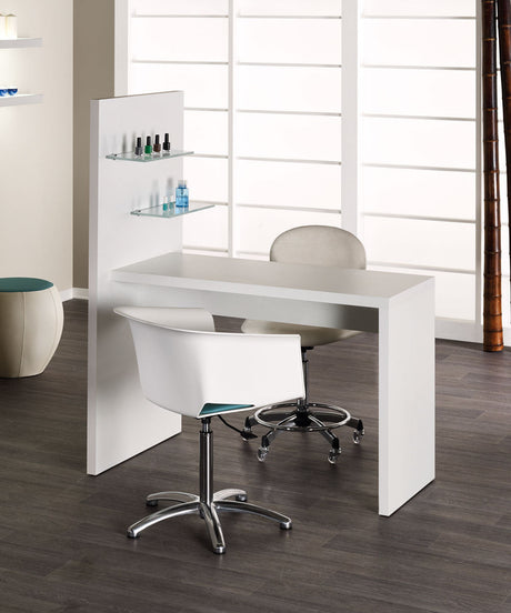 Medical & Beauty Glitter White Ash Manicure Table - KOOS • alles voor de kapper - Medical & Beauty - Beautysalon