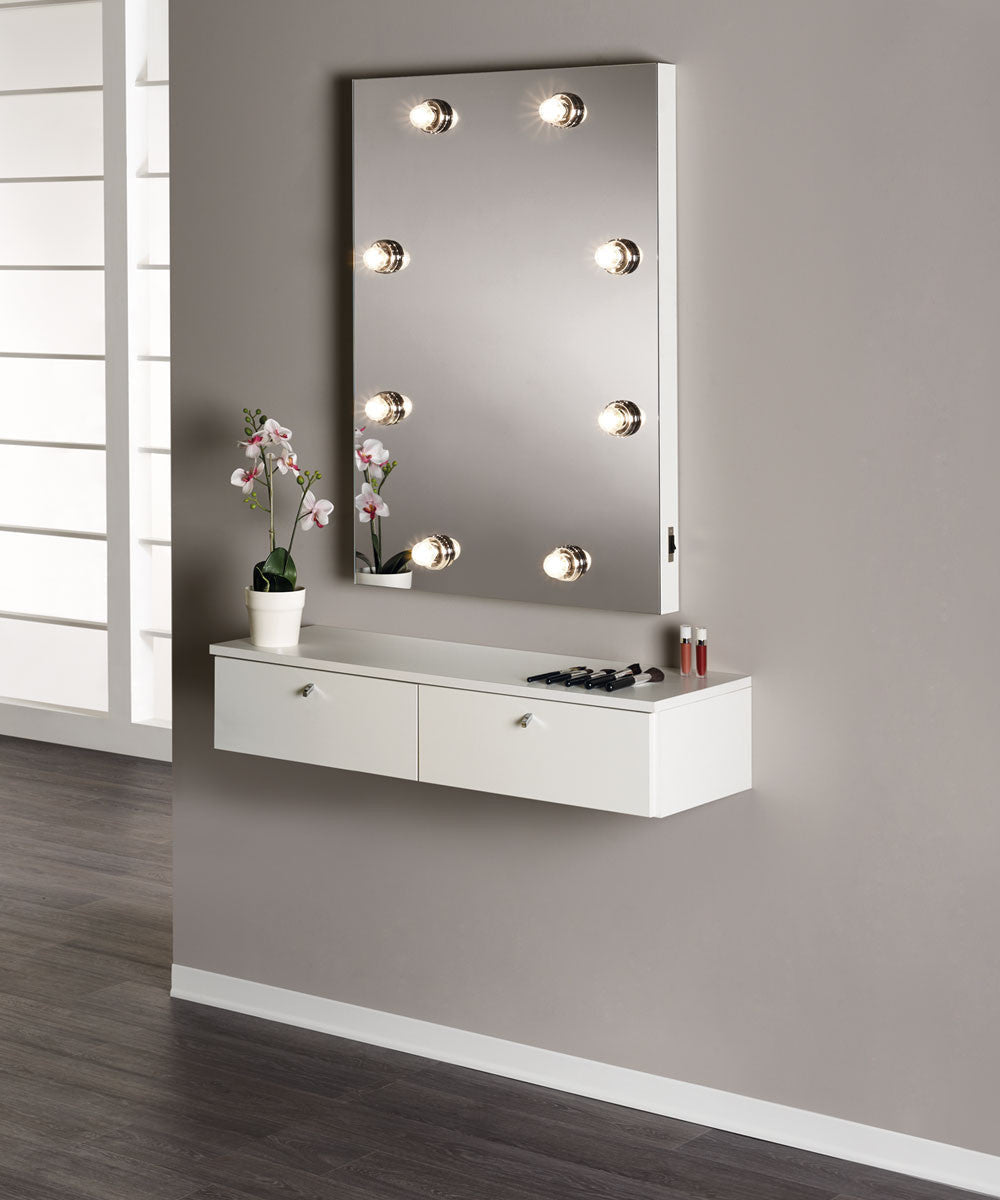 Medical & Beauty Las Vegas White Ash Make-up Work Unit - KOOS • alles voor de kapper - Medical & Beauty - Beautysalon