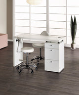 Medical & Beauty Logic White Ash Manicure Table - KOOS • alles voor de kapper - Medical & Beauty - Beautysalon