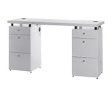 Medical & Beauty Logic White Ash Manicure Table - KOOS • alles voor de kapper - Medical & Beauty - Beautysalon