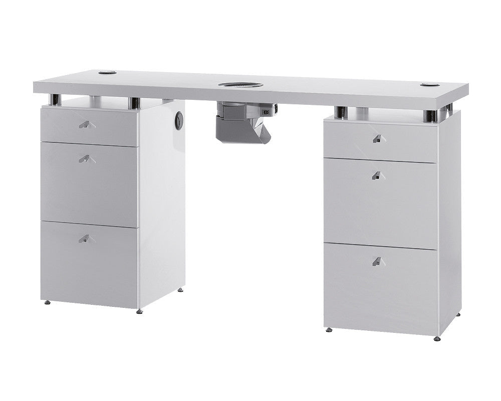 Medical & Beauty Logic White Ash Manicure Table - KOOS • alles voor de kapper - Medical & Beauty - Beautysalon