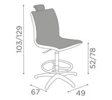 Medical & Beauty Marilyn Make-up Chair - KOOS • alles voor de kapper - Medical & Beauty - Beautysalon