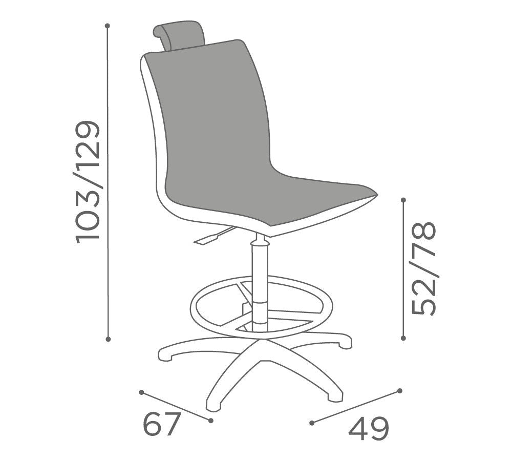 Medical & Beauty Marilyn Make-up Chair - KOOS • alles voor de kapper - Medical & Beauty - Beautysalon