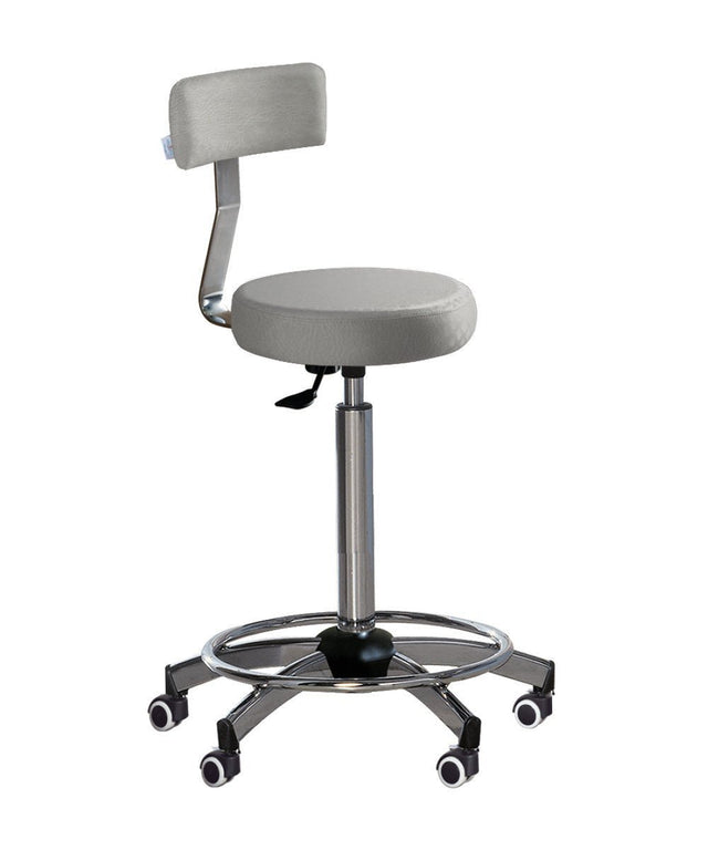 Medical & Beauty Montana Stool With Backrest - KOOS • alles voor de kapper - Medical & Beauty - Beautysalon
