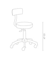 Medical & Beauty Montana Stool With Backrest - KOOS • alles voor de kapper - Medical & Beauty - Beautysalon