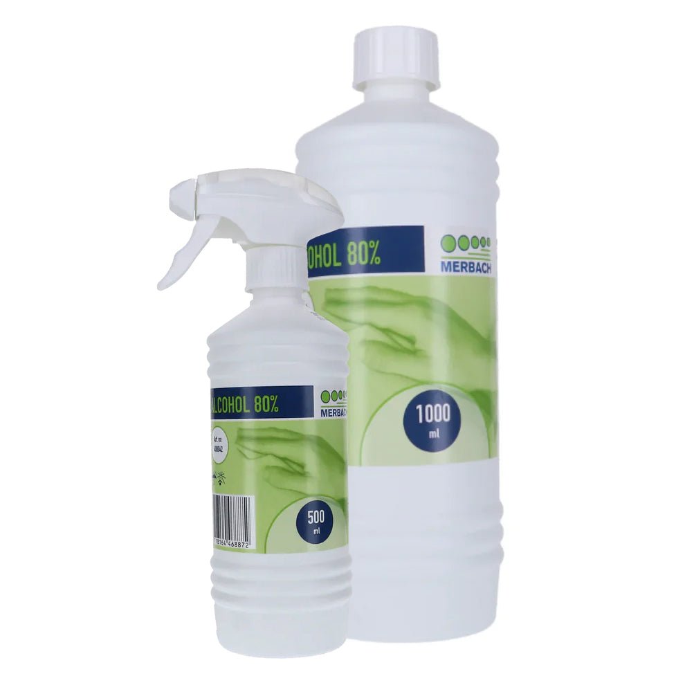 Merbach Alcohol 80% - KOOS • alles voor de kapper - Merbach - Hygiene
