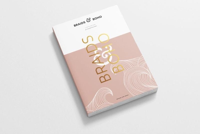 Modellenboek Braids & Boho 240 pagina's - KOOS • alles voor de kapper - KOOS - Modellenboeken