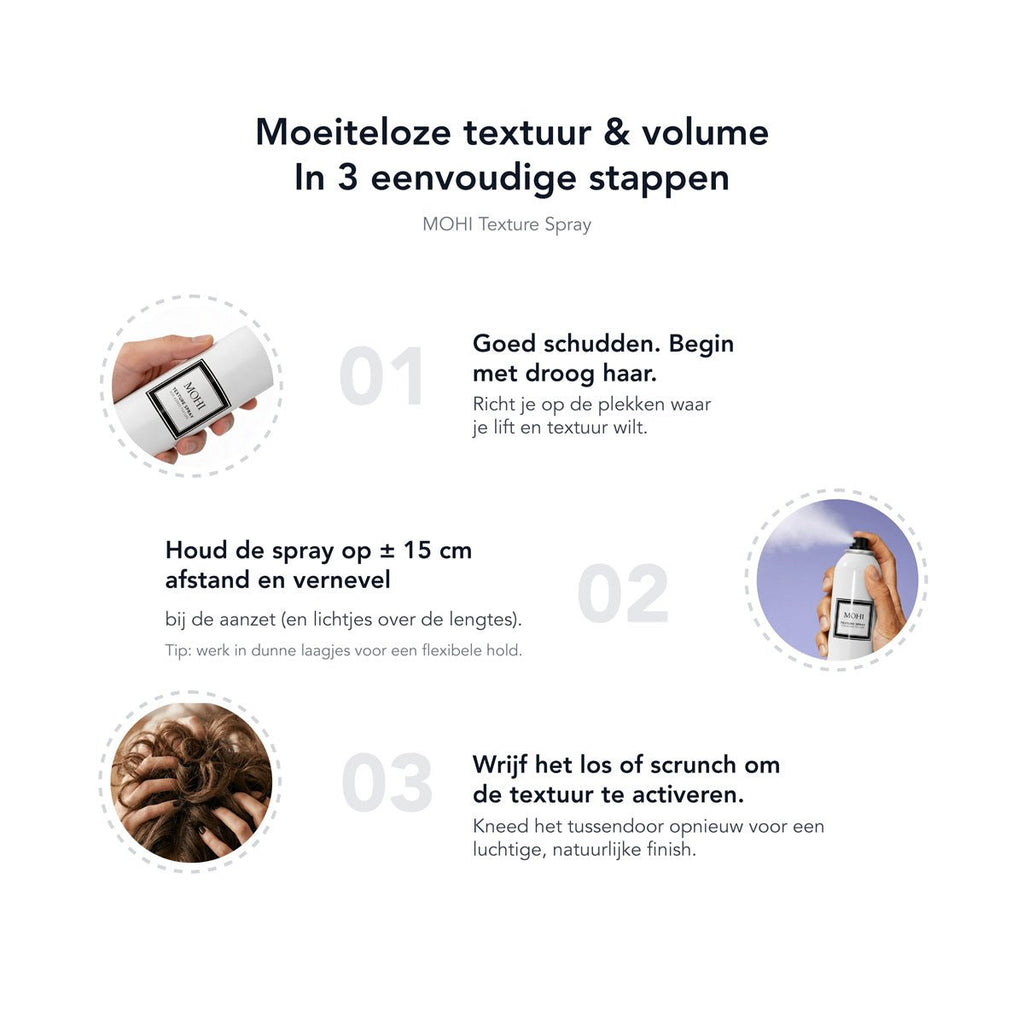 MOHI Texture Spray 250ml - KOOS • alles voor de kapper - MOHI - Haarspray