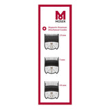 Moser Set Magnetic Premium Opzetkammen S 3st - KOOS • alles voor de kapper - Moser - Opzetkammen
