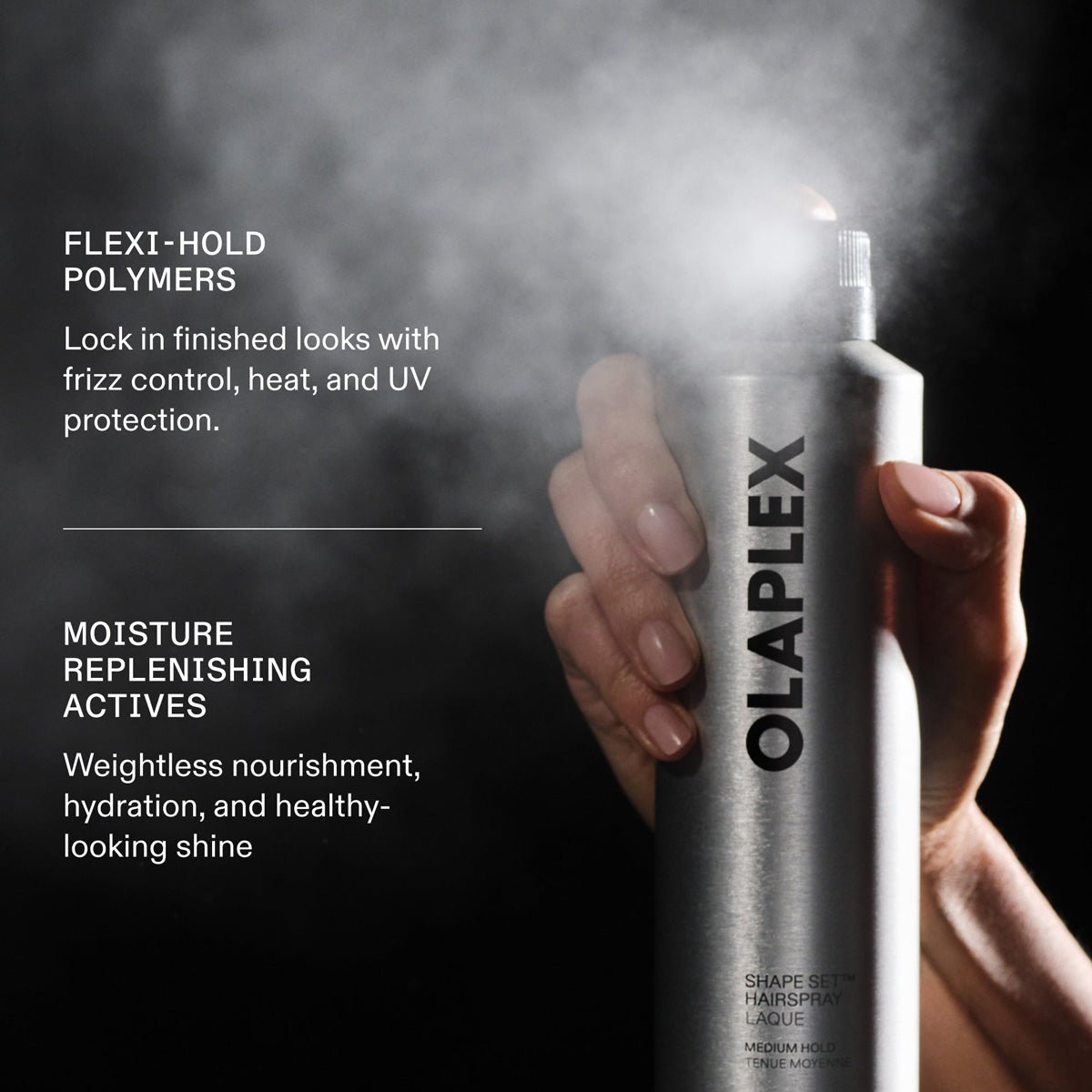 Olaplex Shape Set Hairspray 245ml - KOOS • alles voor de kapper - Olaplex - Haarspray
