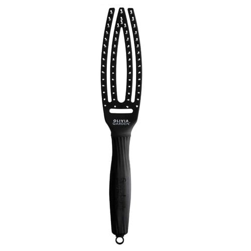 Olivia Garden Fingerbrush Combo Zwart - KOOS • alles voor de kapper - Olivia Garden - Ontwarborstels