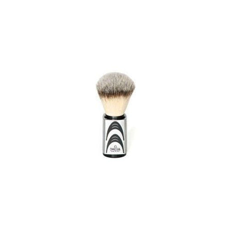 Omega Scheerkwast Synthetisch Fibre Zilver 646232 - KOOS • alles voor de kapper - Omega - Scheerkwasten