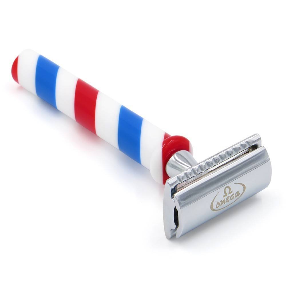 Omega Scheermes Barberpole Safy Razor - KOOS • alles voor de kapper - Omega - Scheermessen